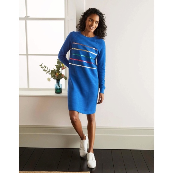 Boden | Dresses | Boden Mabel Sweatshirt Dress | Poshmark